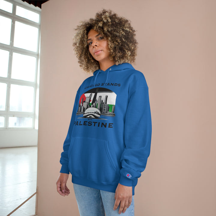 Chicago Stands with Palestine Champion Hoodie