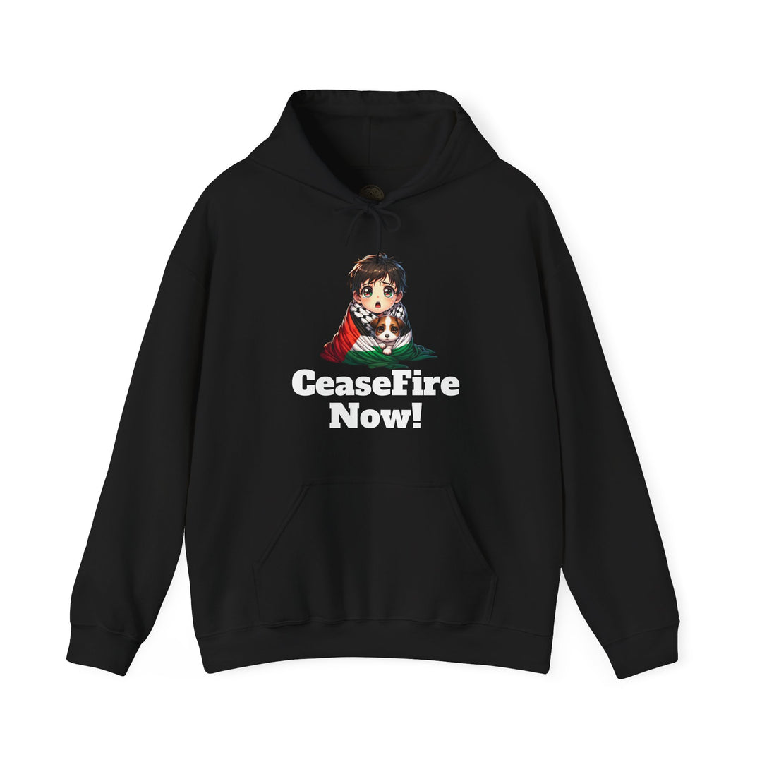 CeaseFire Now! Unisex Hoodie Sweatshirt