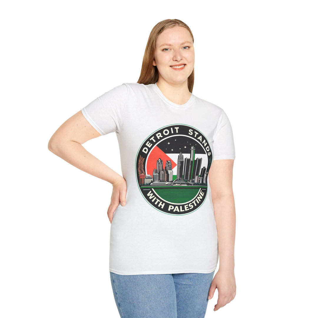 Detroit stands with Palestine Tshirt