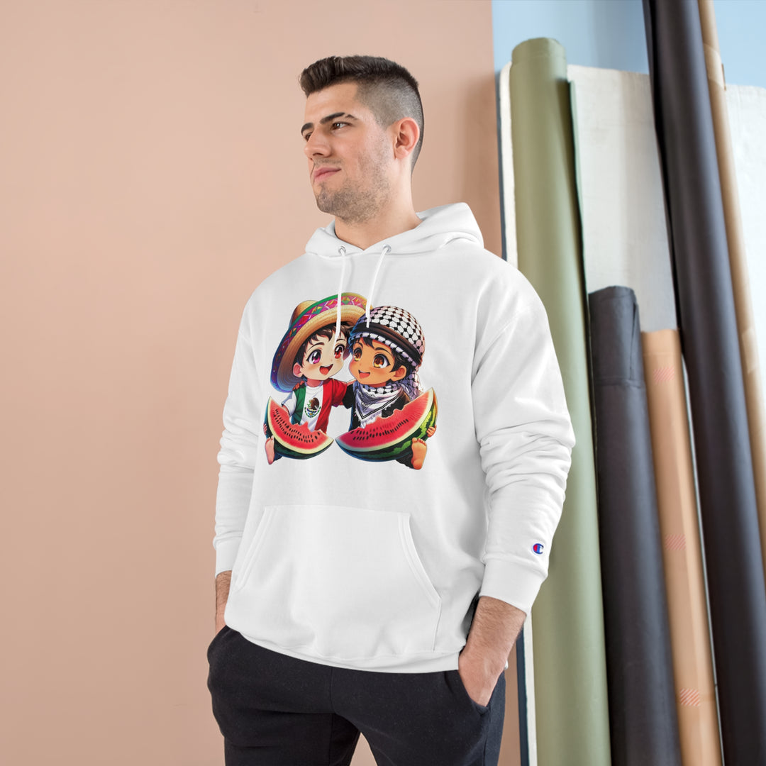 Mexico and Palestine Champion Hoodie