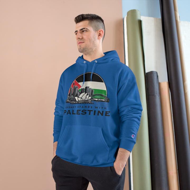 Sudadera con capucha Sydney Stands with Palestine Champion 