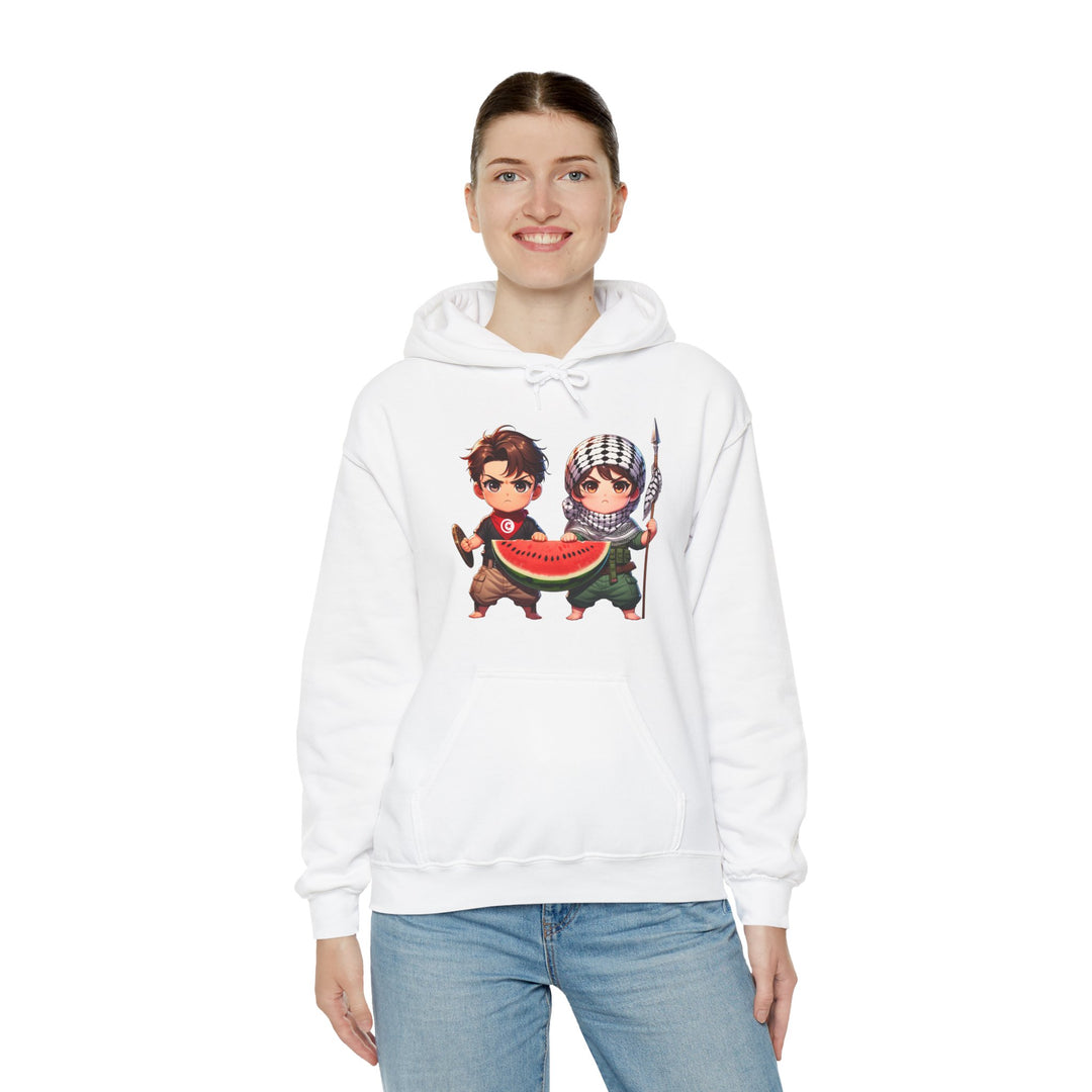 Tunisia and Palestine Unisex Hoodie