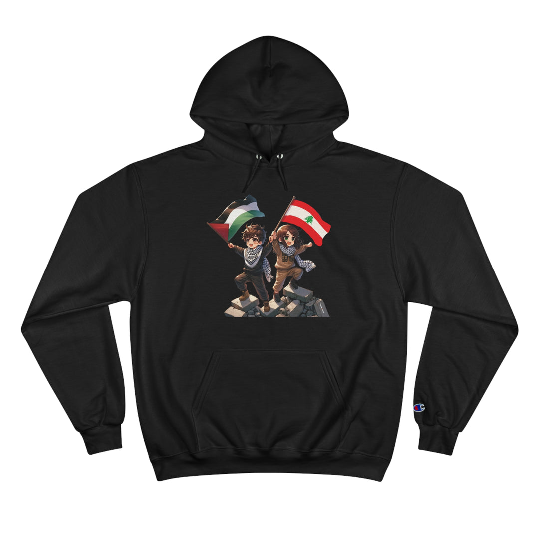 Lebanon and Palestine United Champion Unisex Hoodie