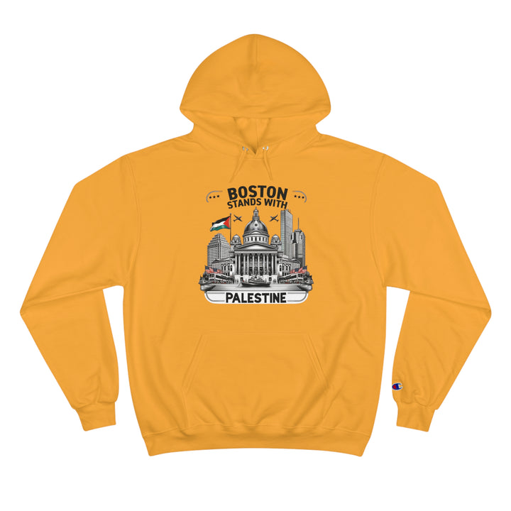 Boston stands with Palestine Champion Hoodie