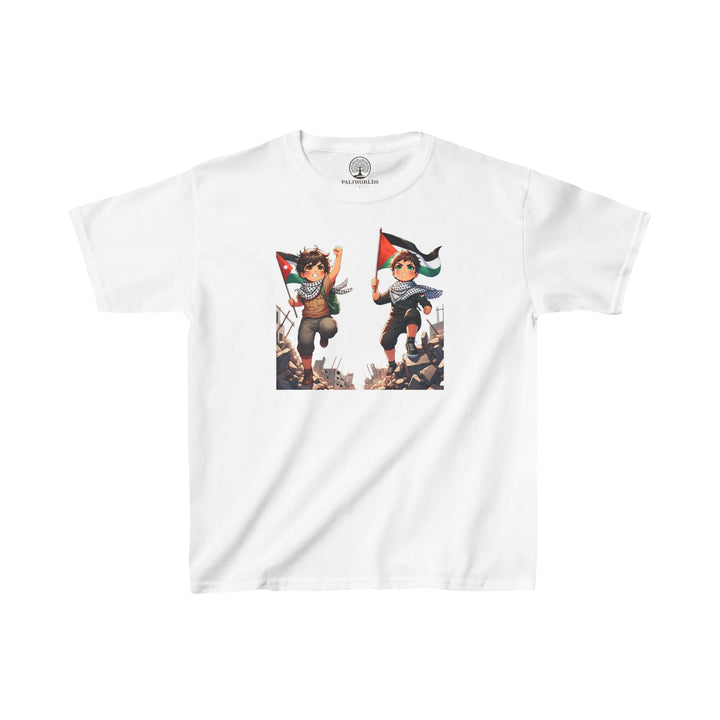 Jordan and Palestine Kids Tee