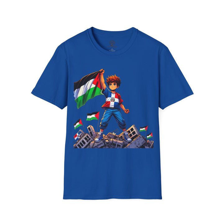 Dominican Republic and Palestine Unisex Tshirt