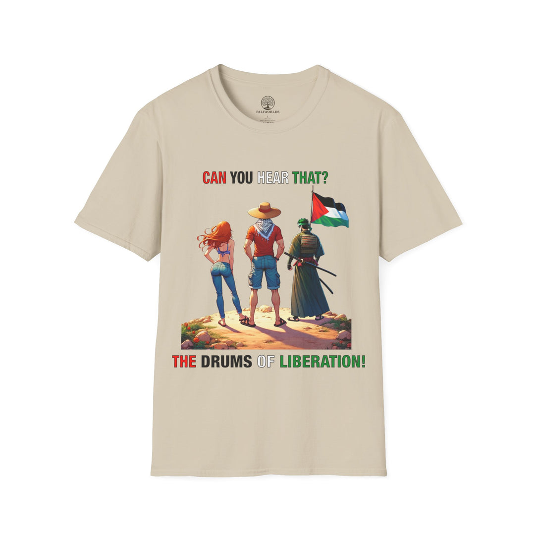 One Piece and Palestine Unisex Tshirt