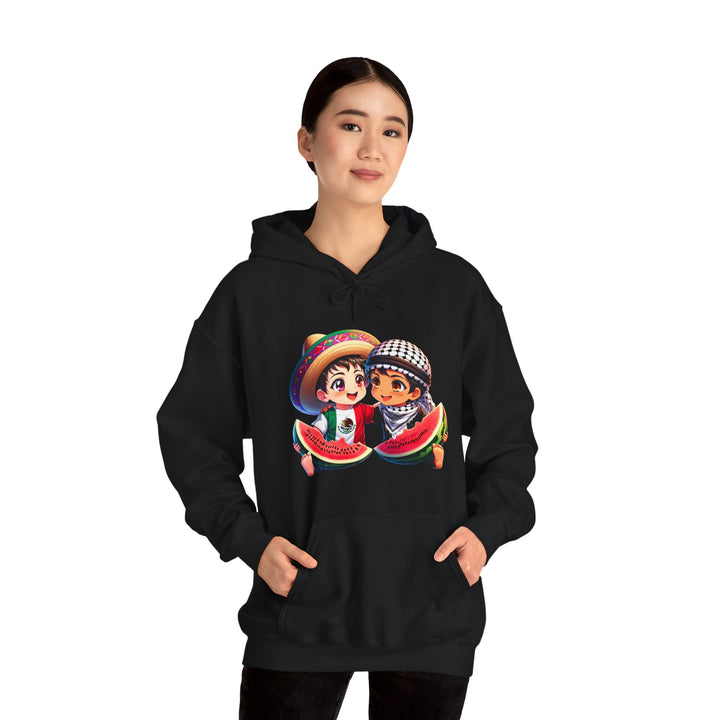 Mexico and Palestine Unisex Hoodie