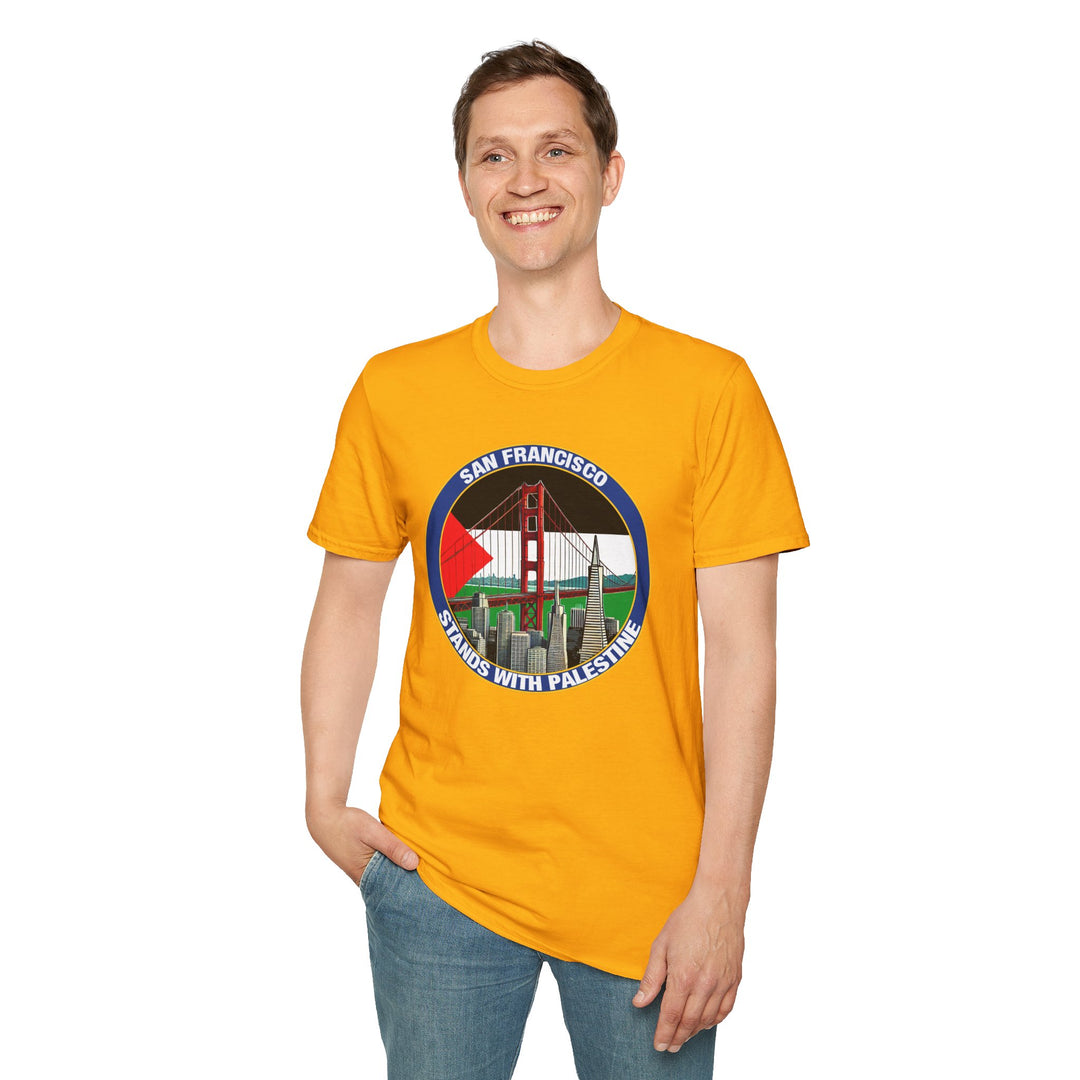 San Francisco Stands with Palestine Tshirt