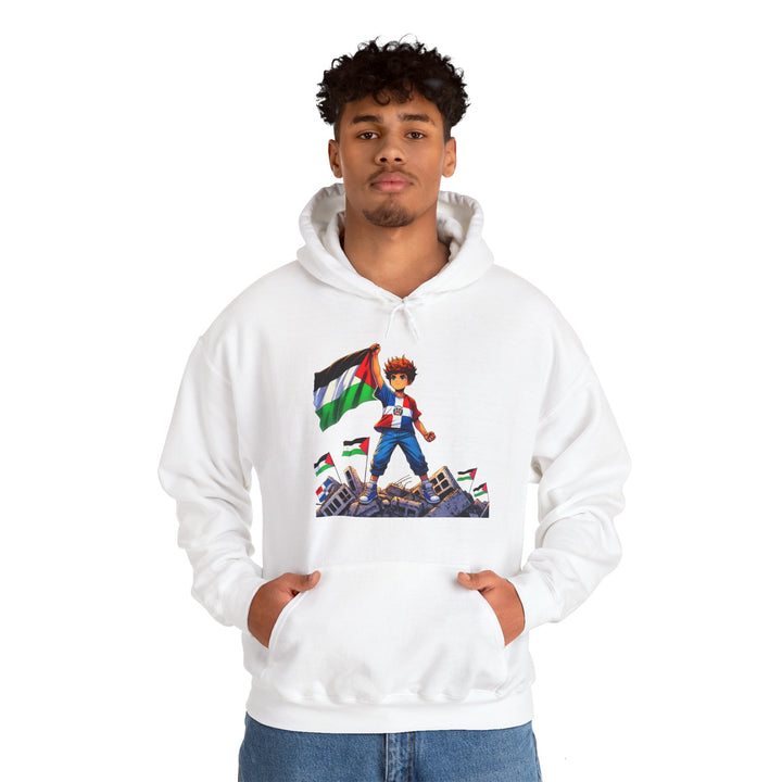 Dominican Republic and Palestine Unisex Hoodie