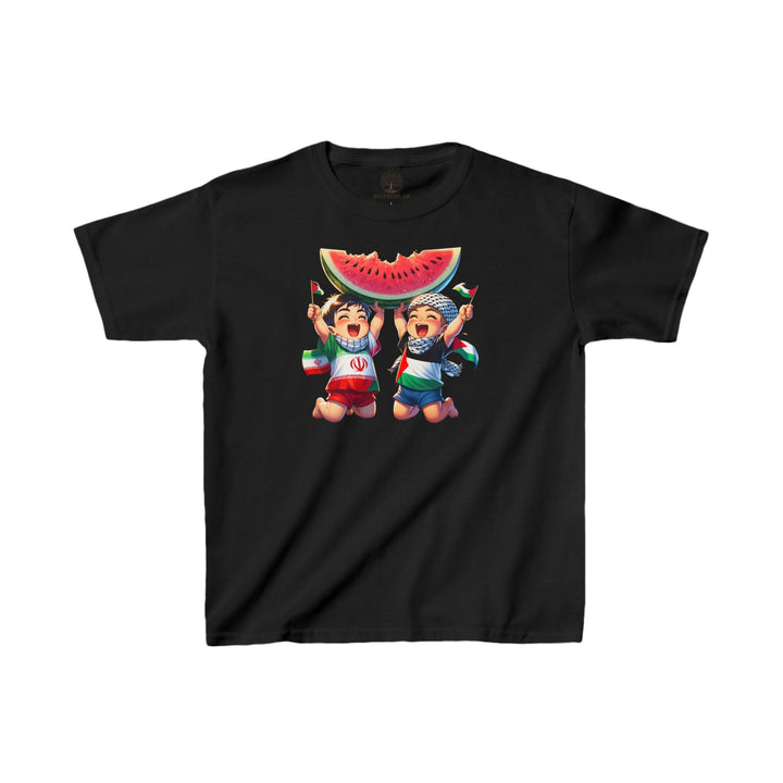 Iran and Palestine Kids Tee