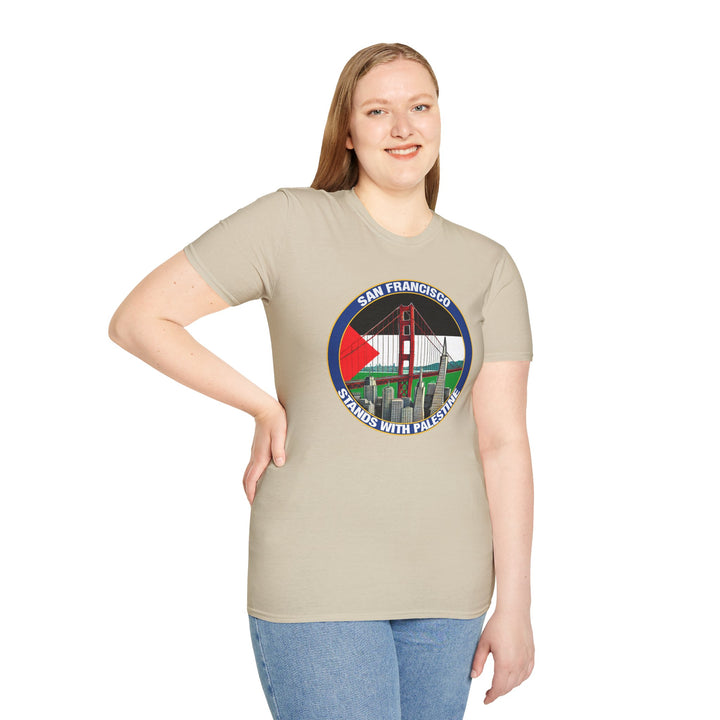 San Francisco Stands with Palestine Tshirt