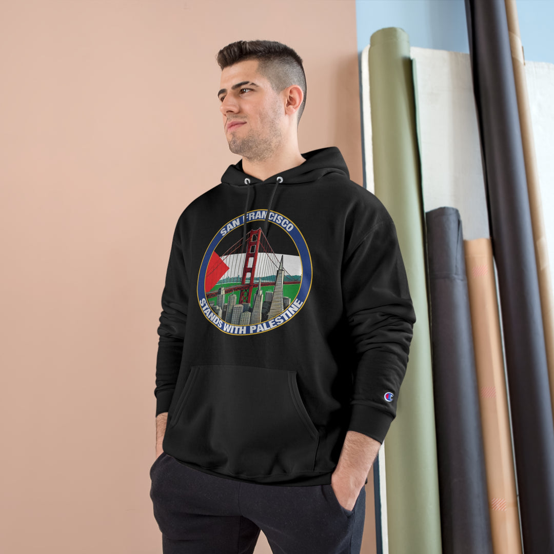 San Francisco Stands with Palestine Champion Hoodie