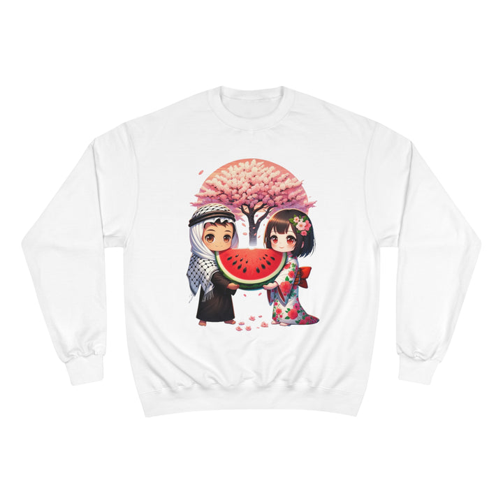 Japan and Palestine Champion Sweatshirt