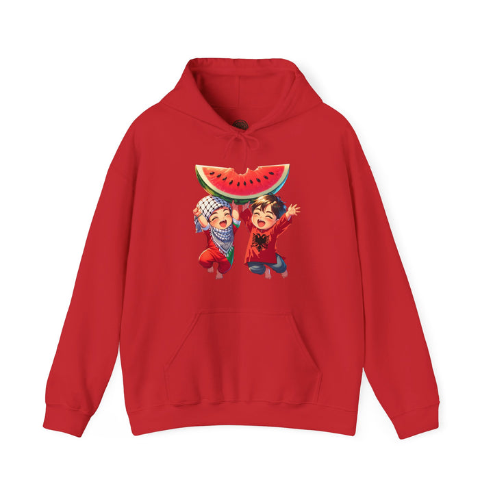 Albania and Palestine Unisex Hoodie