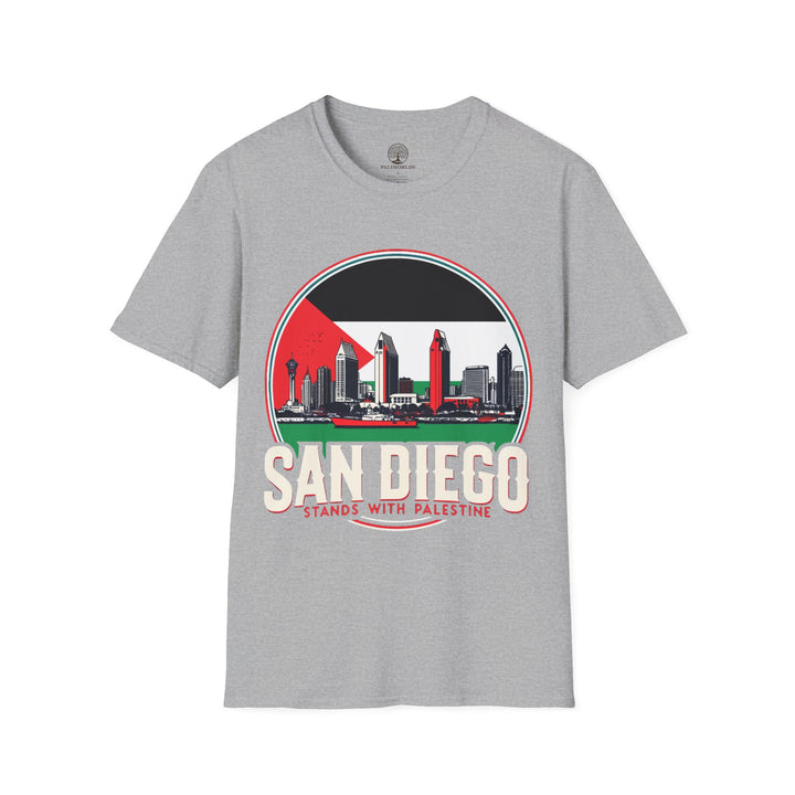 San Diego Stands with Palestine Tshirt