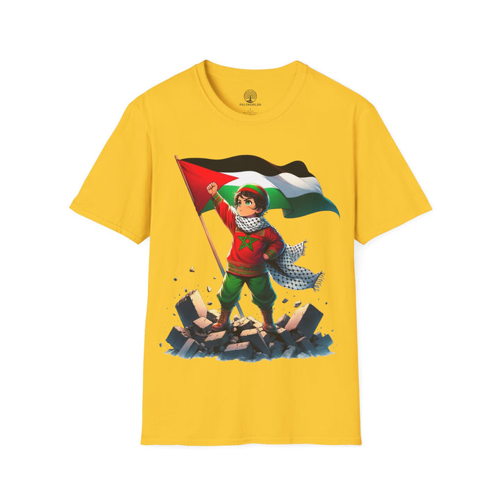 Morocco and Palestine Tshirt