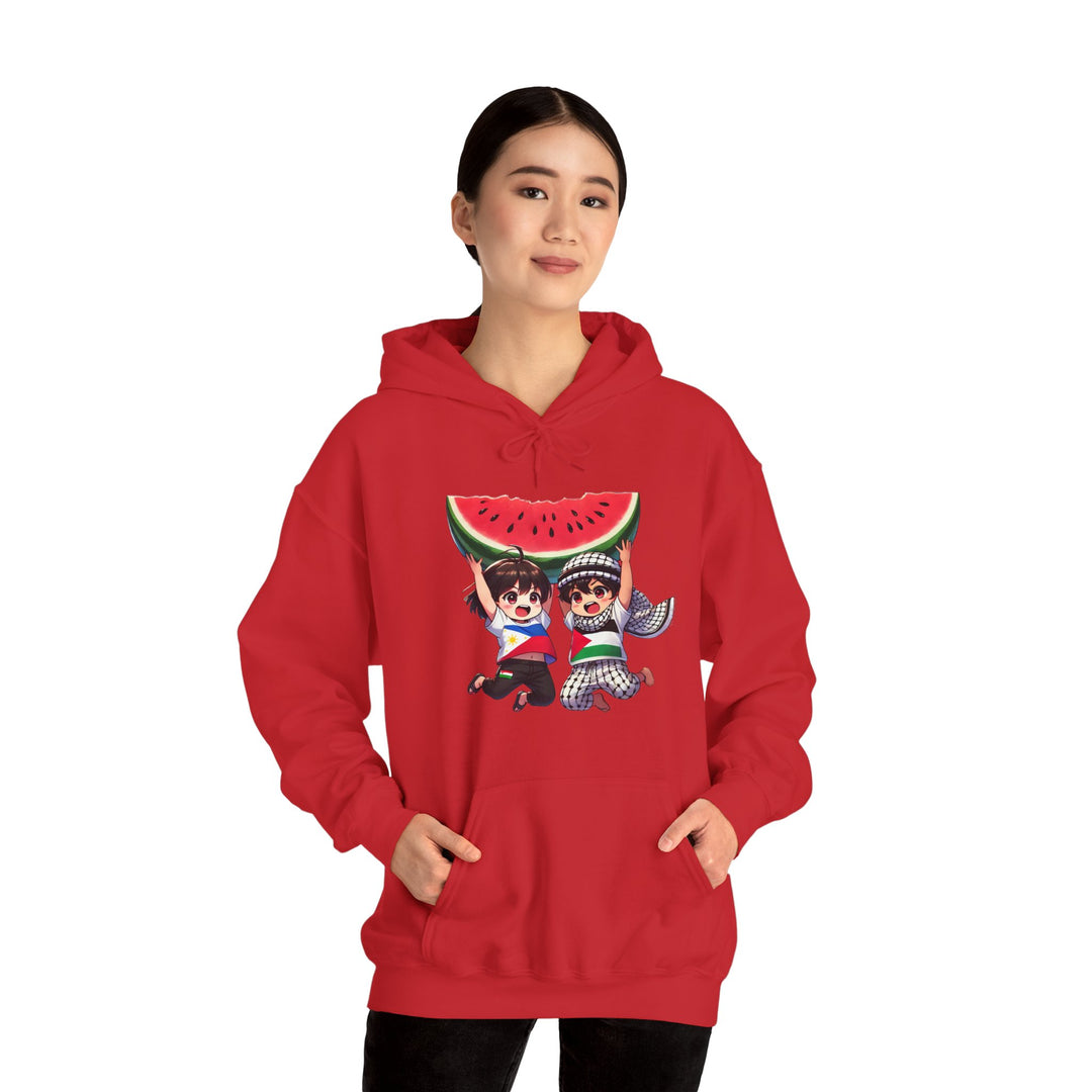 Philippines with Palestine Unisex Hoodie