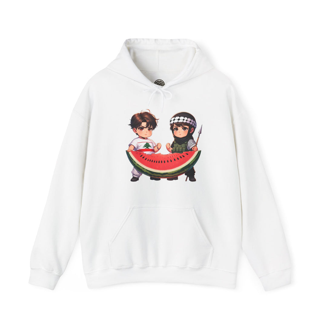 Lebanon and Palestine Unisex Hoodie Sweatshirt