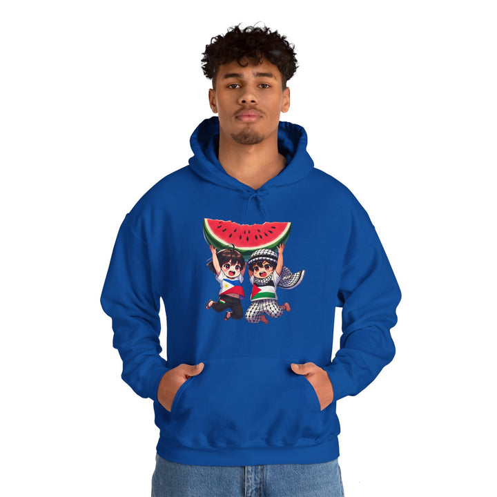 Philippines with Palestine Unisex Hoodie