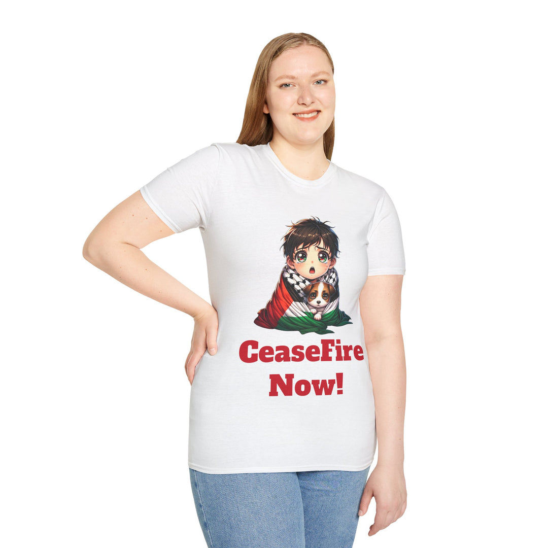 Ceasefire Now!! Tshirt