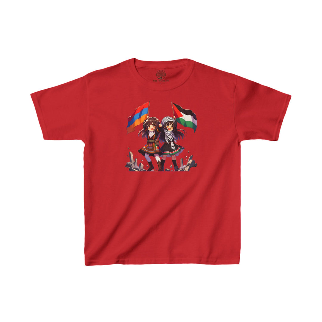 Armenia and Palestine Kids Tee