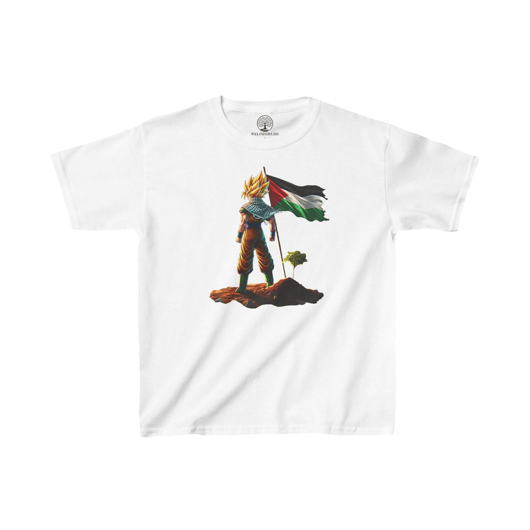 Japan and Palestine Friendship Kids Tee