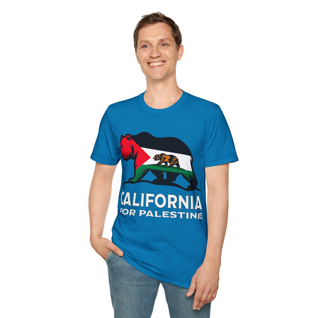 California For Palestine Tshirt