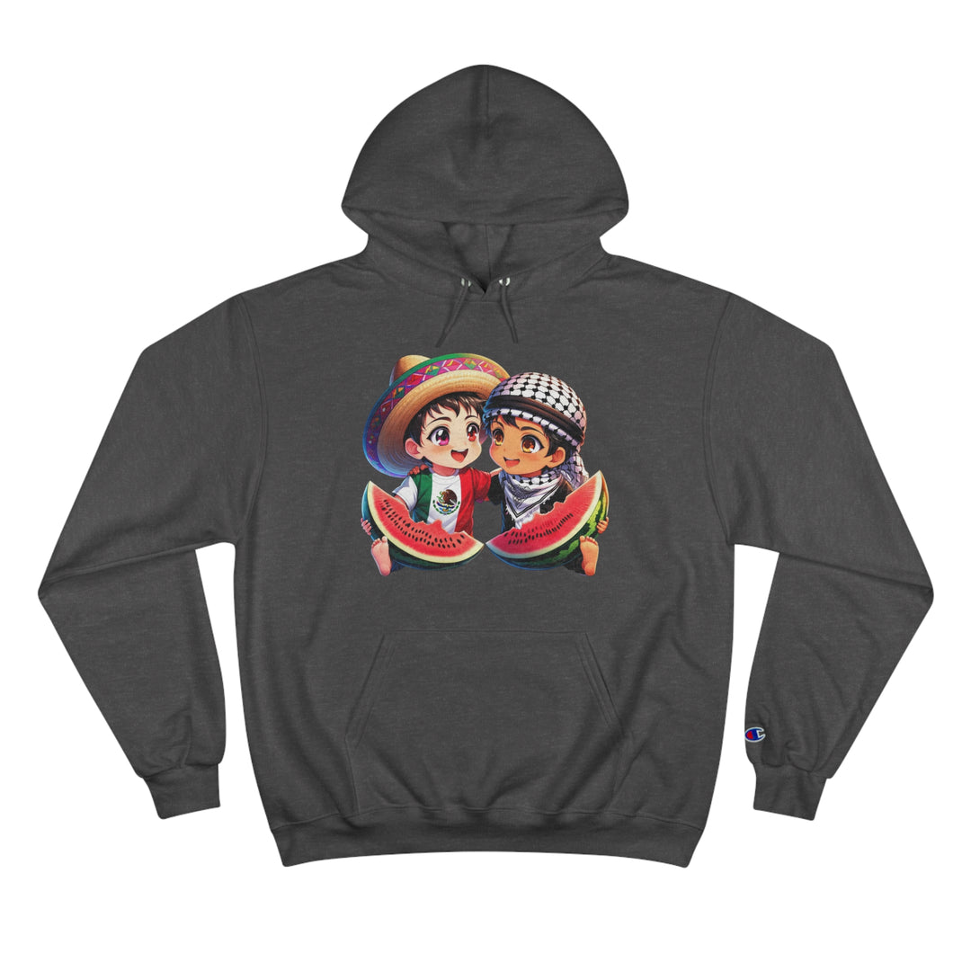 Mexico and Palestine Champion Hoodie