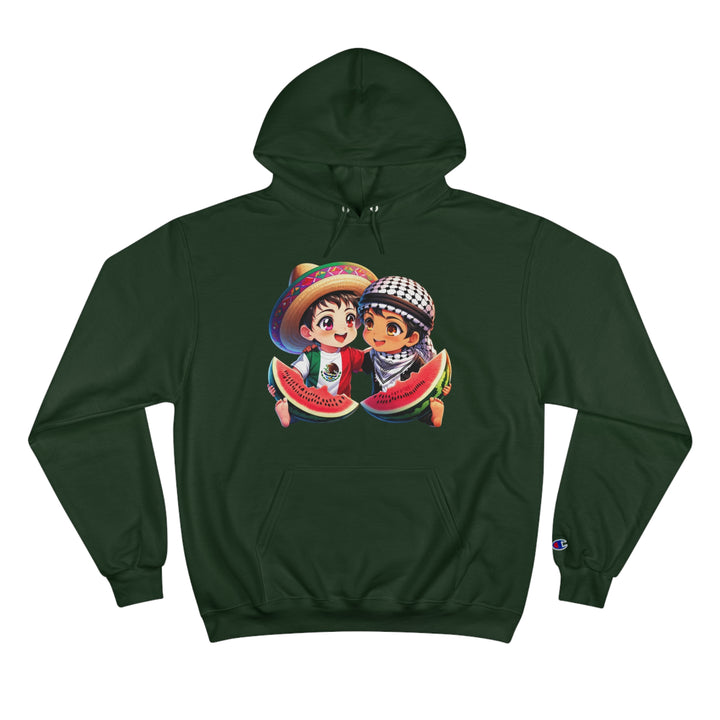 Mexico and Palestine Champion Hoodie