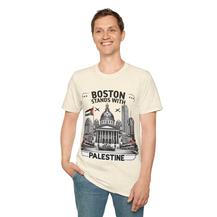 Boston Stands with Palestine Tshirt