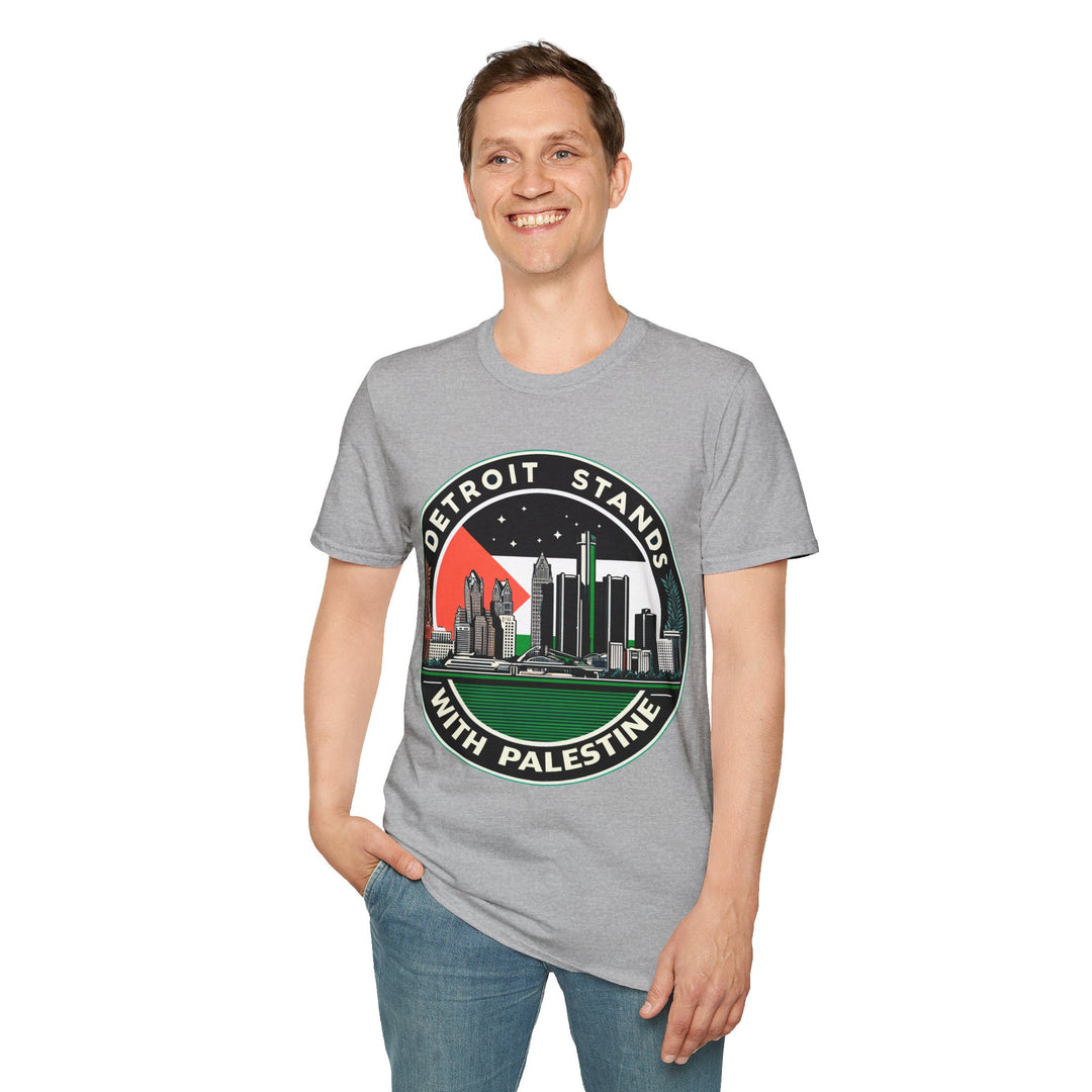 Detroit stands with Palestine Tshirt