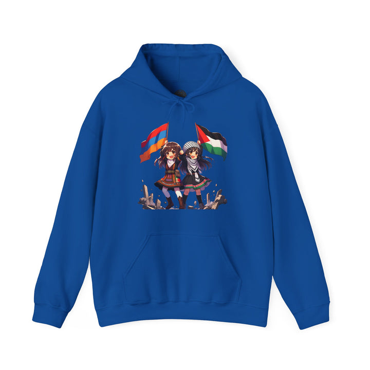 Armenia and Palestine Unisex Hoodie