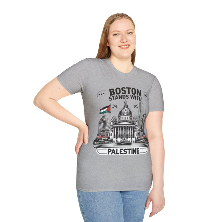 Boston Stands with Palestine Tshirt