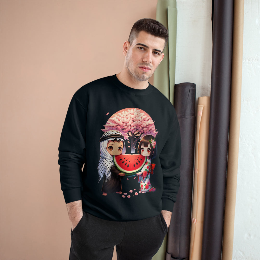 Japan and Palestine Champion Sweatshirt