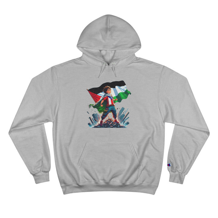 Puerto Rico and Palestine Champion Unisex Hoodie