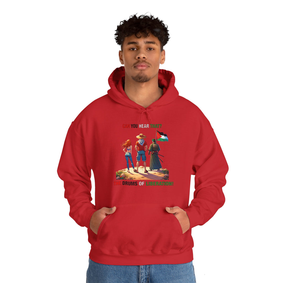 One Piece and Palestine Unisex Hoodie