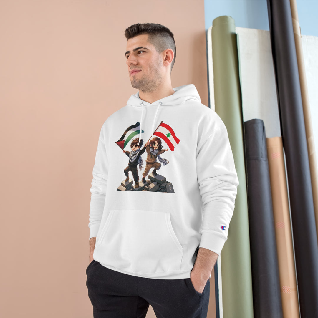 Lebanon and Palestine United Champion Unisex Hoodie