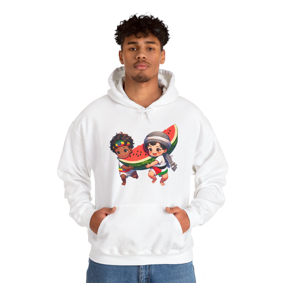 Ethiopia and Palestine Unisex Hoodie