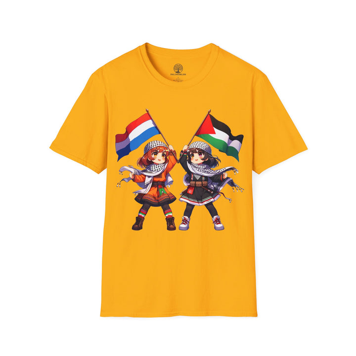 Netherlands and Palestine Unisex Tshirt