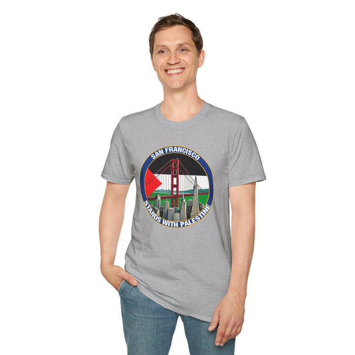 San Francisco Stands with Palestine Tshirt