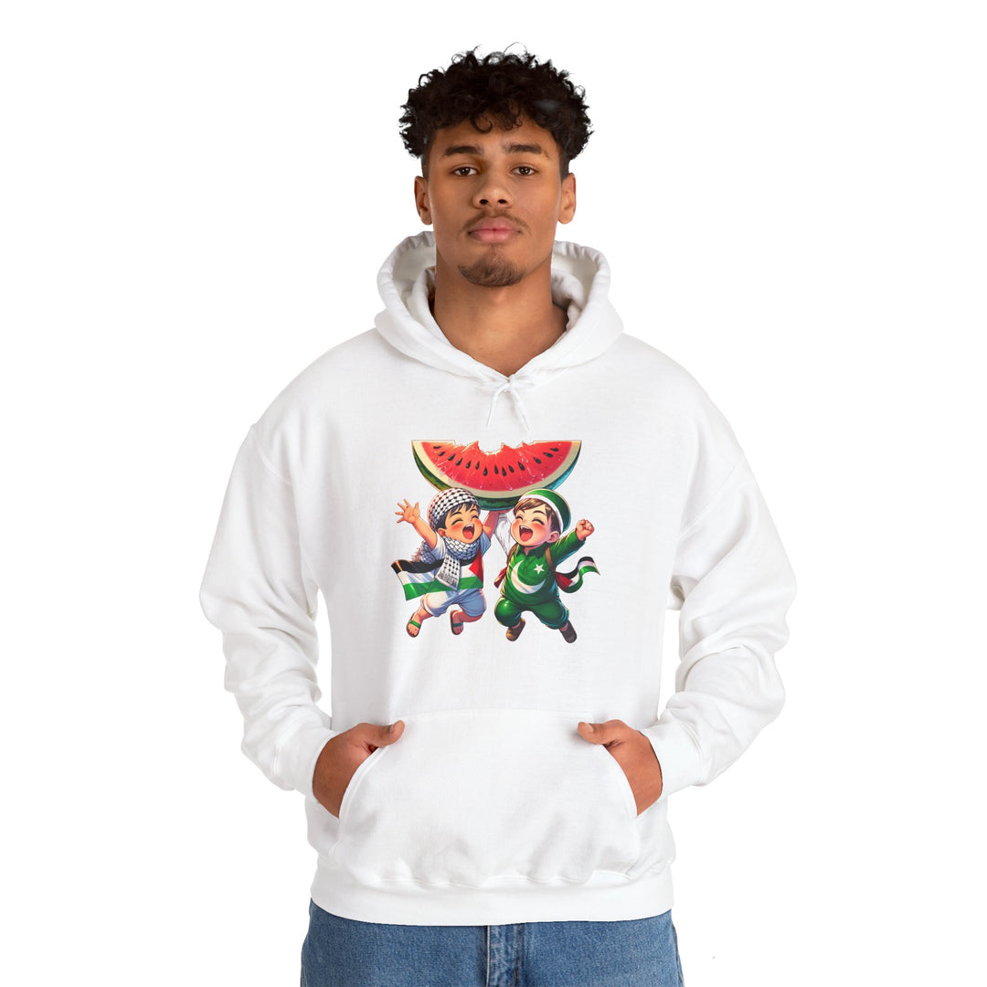 Pakistan and Palestine Unisex Hoodie