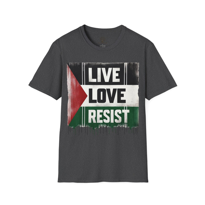 Live Love Resist For Palestine Tshirt