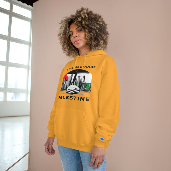 Chicago Stands with Palestine Champion Hoodie