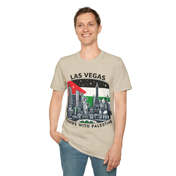 Las Vegas stands with Palestine Tshirt