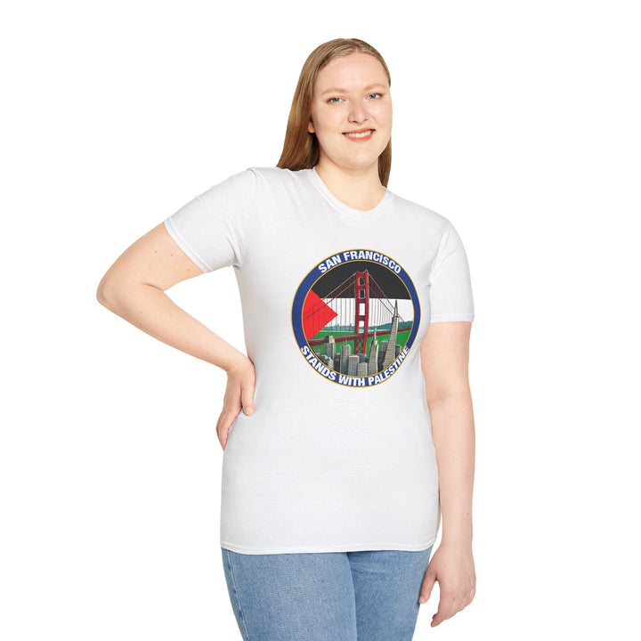 San Francisco Stands with Palestine Tshirt