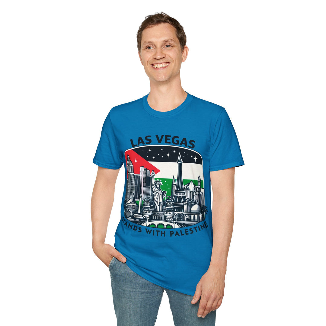 Las Vegas stands with Palestine Tshirt