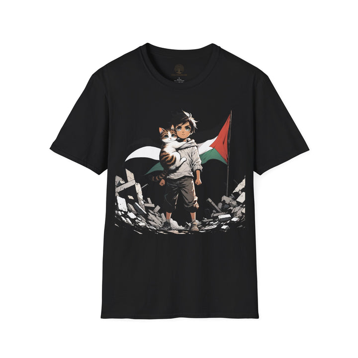 Camiseta de Gatos por Gaza 