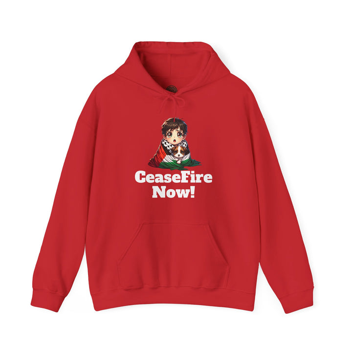 CeaseFire Now! Unisex Hoodie Sweatshirt