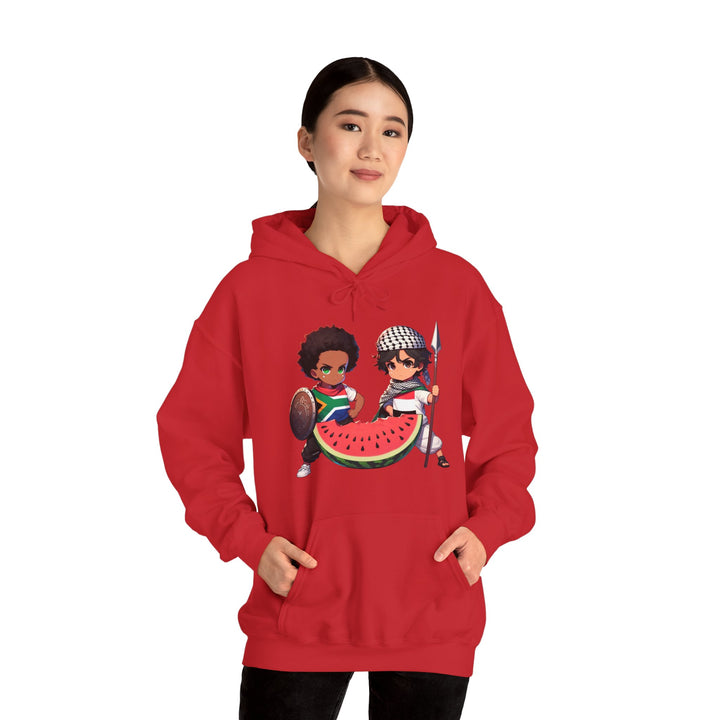 Yemen and South Africa with Palestine Unisex Hoodie